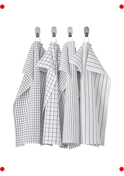 Desenli Mutfak Çay Havlusu 45X60 cm