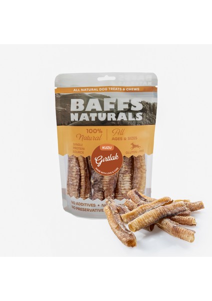 Kuzu Gırtlak %100 Doğal Çiğnemelik Köpek Ödül Maması 100 gr indirimleri