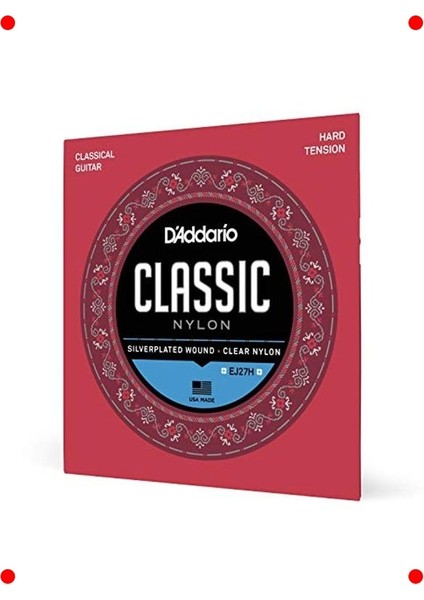 Klasik Gitar Teli Seti 4/4 - Gümüş Kaplama