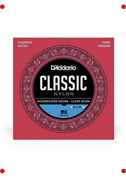 Klasik Gitar Teli Seti 4/4 - Gümüş Kaplama fiyatları