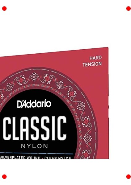 Klasik Gitar Teli Seti 4/4 - Gümüş Kaplama fırsatları