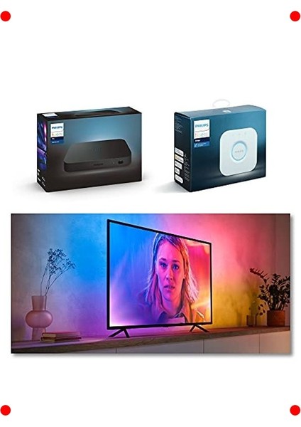 Akıllı Renkli Tv LED Şerit Aydınlatma - 75 Inç (Gradient) fırsatları