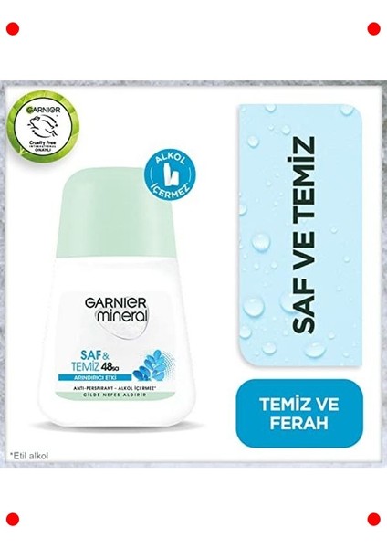 Arındırıcı Etkili Roll-On Deodorant - Uzun Süreli Koruma fiyatları