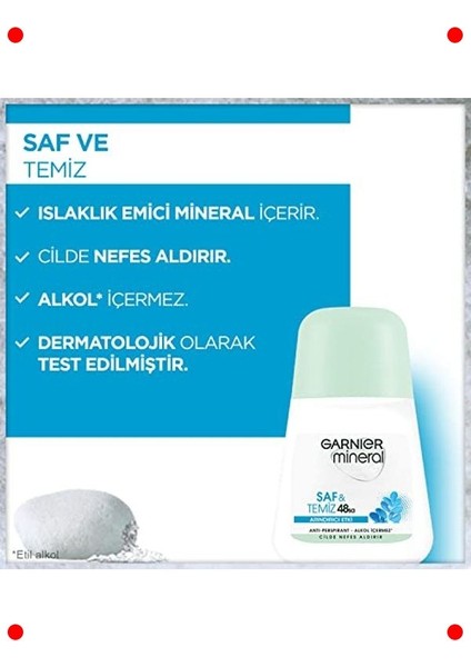 Arındırıcı Etkili Roll-On Deodorant - Uzun Süreli Koruma indirimleri