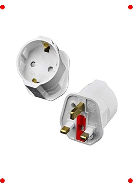 Ingiliz Fişten Türk Prizine Universal Dönüştürücü