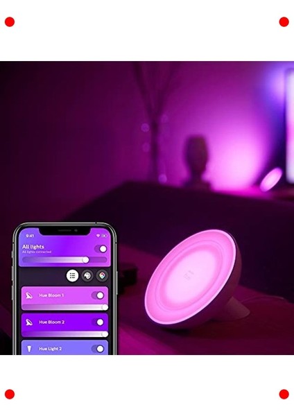Akıllı LED Masa Lambası - Bluetooth Özellikli fiyatları