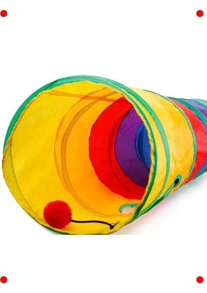 Katlanır Gökkuşağı Evcil Hayvan Oyun Tüneli fırsatları