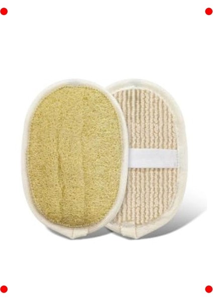 Çift Taraflı Doğal Kabak Lifi | Banyo ve Bulaşık Lifi