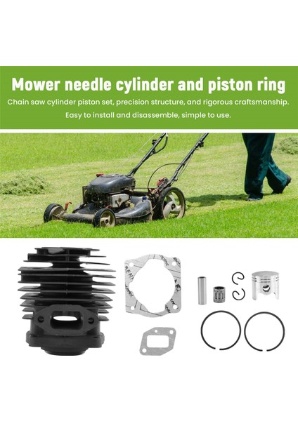 43CC CG430 Çeşitli Çim Biçme Makinesi 40-5 BG430 Için Iğne Kafesli 40MM Çalı Biçme Makinesi Silindiri ve Piston Halkası (Yurt Dışından) indirimleri