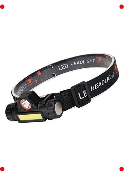 300 Lümen USB Şarjlı LED Kafa Lambası indirimleri