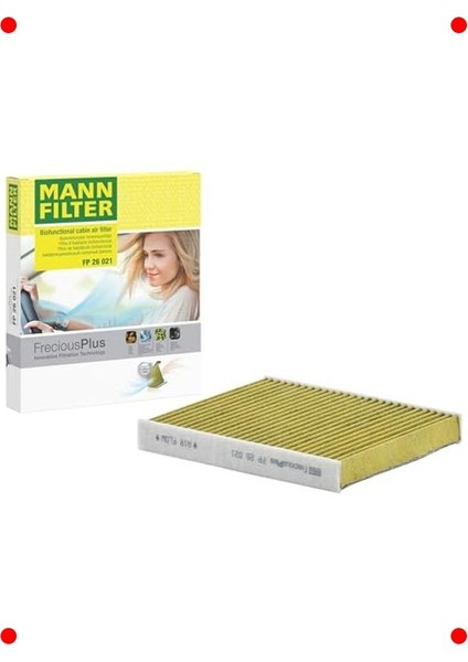 Anti-Alerjen Araç Kabin Hava Filtresi