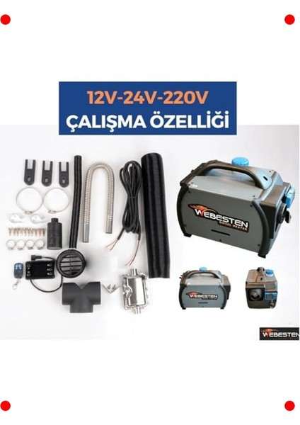 Taşınabilir Dizel Hava Isıtıcı (Çanta Tipi) fiyatları