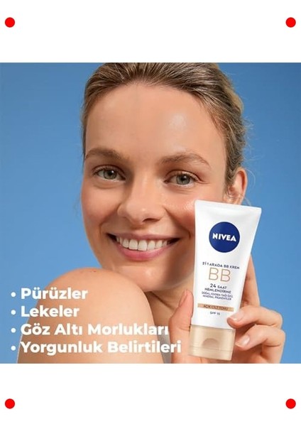 5 Etkili Nemlendirici Bb Krem Açık Ton Spf 15 50ML modelleri