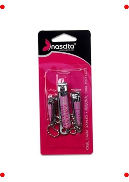 Desenli El Tırnak Makası Seti (3'lü) fiyatları