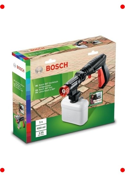 360° Döner Başlıklı Yüksek Basınç Tabancası modelleri