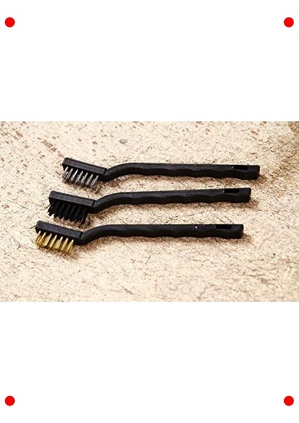 6 Parça Çeşitli Tel Fırça Seti fırsatları