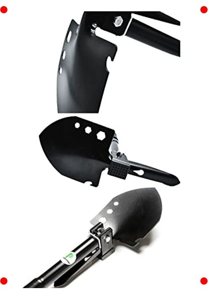 Katlanır Çok Fonksiyonlu Kamp Küreği Seti indirimleri