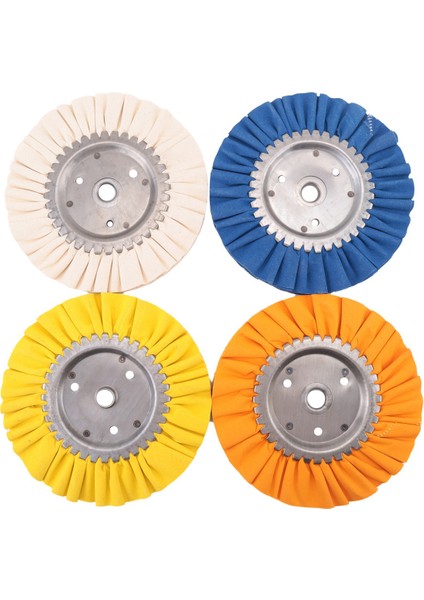 Hava Yolu Parlatma Tekerleği Seti, Açı Taşlama Makinesi Için Ahşap Işleme Makineleri Bez Tekerlekleri, 8 Inç Çap, 4 Adet (Yurt Dışından) fiyatları