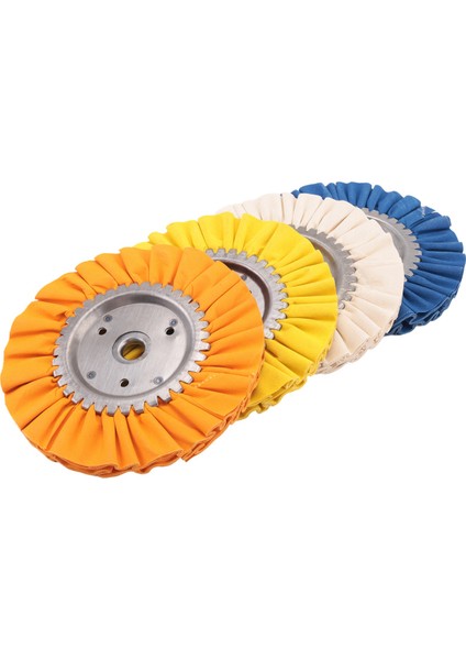 Hava Yolu Parlatma Tekerleği Seti, Açı Taşlama Makinesi Için Ahşap Işleme Makineleri Bez Tekerlekleri, 8 Inç Çap, 4 Adet (Yurt Dışından) modelleri