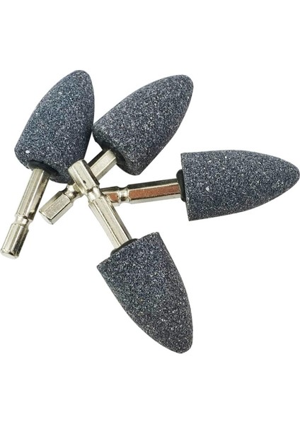 Adet Konik Şekilli Taşlama Taşı - 1/4 Inç Altıgen Şaftlı Aşındırıcı Taş Monteli Taşlama Noktası Döner Alet Matkabı (25 Mm) Için (Yurt Dışından) indirimleri