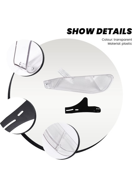 10 Inçlik Stand Masa Testeresi Koruyucu Kılıf, Toz Önleyici Kılıf, Şeffaf Plastik Koruyucu, Dağıtım Bıçağı, Evrensel (Yurt Dışından) indirimleri