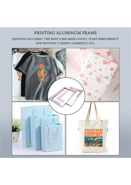 Baskılı Devre Kartı Için 2 Adet A4 Serigrafi Baskı Alüminyum Çerçeve Gerilmiş 120T Ipek Ekran Polyester Ekran (Yurt Dışından) modelleri