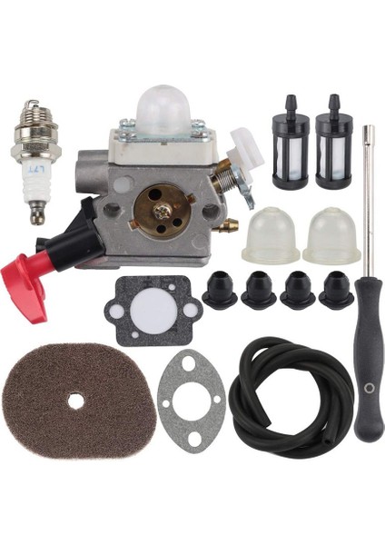 Stihl FS50 FS50C Düzeltici 4144 120 0603 Çalı Tırpanı Için C1M-S267A FS40 Karbüratör ve Hava Filtresi Ayarlama Aleti (Yurt Dışından