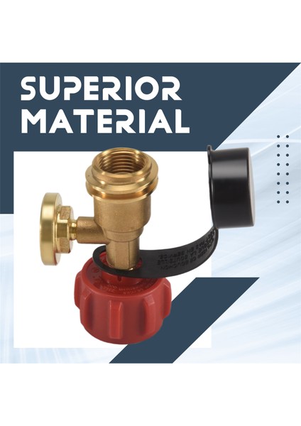 Propan Tankı Seviye Göstergesi, Sızıntı Dedektörü, Gaz Basınç Ölçer, Gazlı Izgara, Fener ve Isıtıcı Için Evrensel (Yurt Dışından) indirimleri