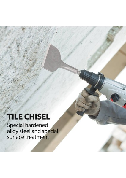 Sds Plus Shank 3 Inç Genişliğinde Elektrikli Çekiç Keski Açısal Ağır Hizmet Tipi Eğik Fayans Keski 180X75MM (Yurt Dışından) fiyatları