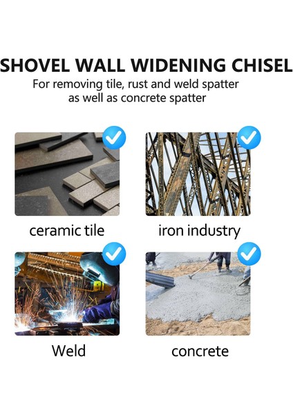 Sds Plus Shank 3 Inç Genişliğinde Elektrikli Çekiç Keski Açısal Ağır Hizmet Tipi Eğik Fayans Keski 180X75MM (Yurt Dışından) indirimleri