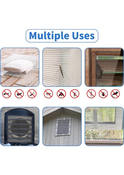 Adet Tel Örgü Ekran, 20 Örgü Paslanmaz Çelik Örgü, Kendin Yap Projeleri, Kafes, Havalandırma, Bahçe, Pencere Sinekliği, Filtre Örgüsü Vb. Için (Yurt Dışından) indirimleri