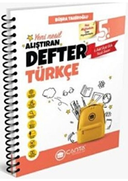 5. Sınıf Türkçe Alıştıran Defter fiyatları