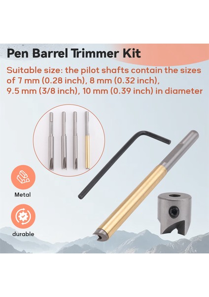 Parça Kalem Namlusu Düzeltici Seti Kalem Namlusu Düzeltme Sistemi Değirmen Düzeltici Seti, Kesme Başlığı Kovan Adaptörü Altıgen Anahtar Anahtarı (Yurt Dışından) fırsatları