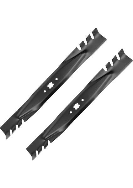 21 Inçlik Güverte Için 942-0741A Malçlama Bıçağı, Troy-Bilt Mtd Cub Cadet Craftsman 2'li Paket Için 742-0741A Biçme Bıçağı Uyumlu (Yurt Dışından)