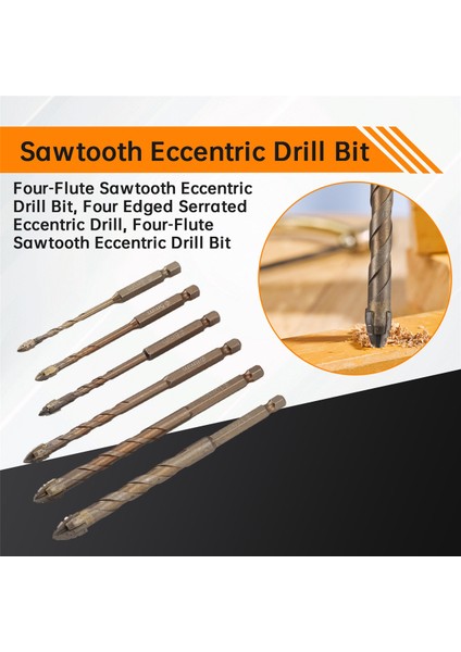 Dört Kanallı Testere Dişli Eksantrik Matkap Ucu, Dört Kenarlı Testere Dişli Eksantrik Matkap Ucu, Dört Kanallı Testere Dişli Eksantrik Matkap Ucu (Yurt Dışından) indirimleri