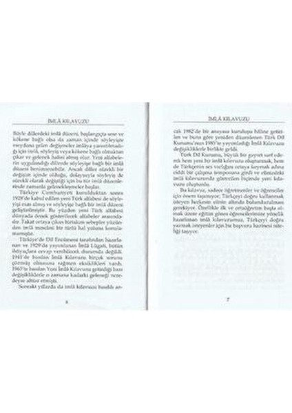 Yazım Kılavuzu modelleri