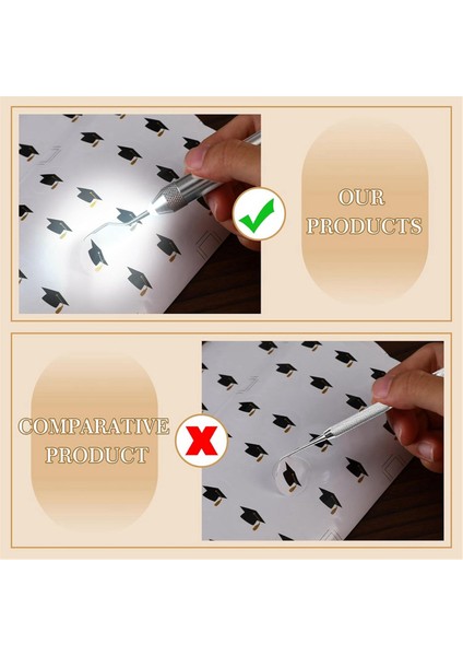 6 Parça Ayıklama Aletleri Seti LED Işıklı Vinil, 5 Pimli ve Kancalı Kesme, Çıkarma, El Sanatları Için Aydınlatmalı Ayıklama Kancası Cımbızı (Yurt Dışından) indirimleri