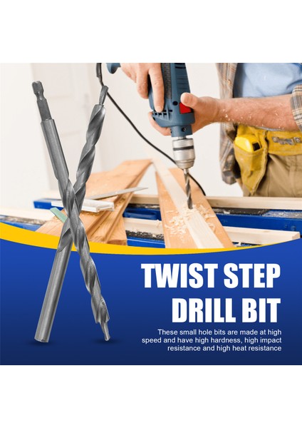 Derinlik Durdurma Yakalı 3/8 Inç Cep Deliği Matkap Ucu 1/4 Altıgen Şaftlı Kreg Manuel Cep Deliği Kılavuzu Jig Master Sistemi Için Yedek Burgulu Kademeli Matkaplar (Yurt Dışından) fırsatları