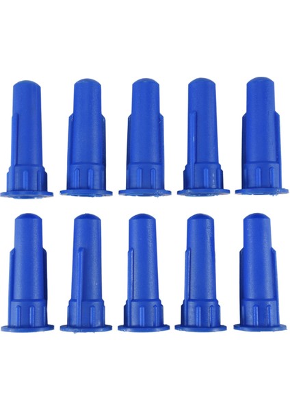 Kartuş Kalafatlama Için Silindirik Koni Yedek Parça Nozul Silikon Sızdırmazlık Malzemesi Dağıtıcı Şırınga Aksesuarı 10 Adet (Yurt Dışından)