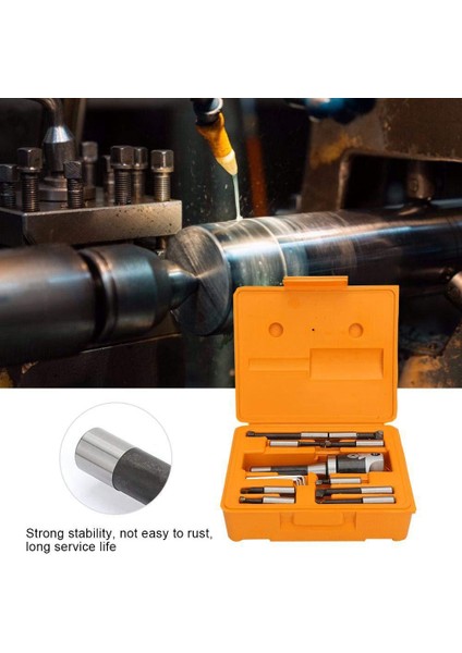 Inçlik Delme Kafası R8 Şaft Tutucu Delme Kafası Seti, 1/2 Inçlik Indekslenebilir Delme Çubukları ve 13 Parçalı Karbür Delme Kafası Takım Seti (Yurt Dışından) modelleri