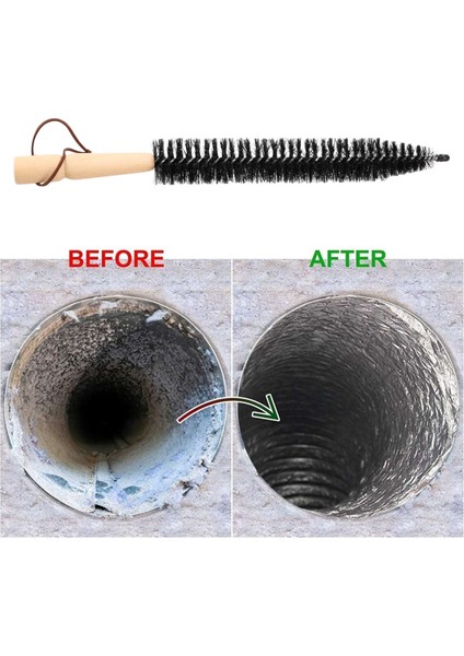 Kurutma Makinesi Havalandırma Temizleme Kiti 12 Feet, Esnek 9 Çubuklu Kuru Kanal Temizleme Kiti Baca Süpürme Fırçası ve Kurutma Makinesi Tüy Fırçası (Yurt Dışından) fırsatları