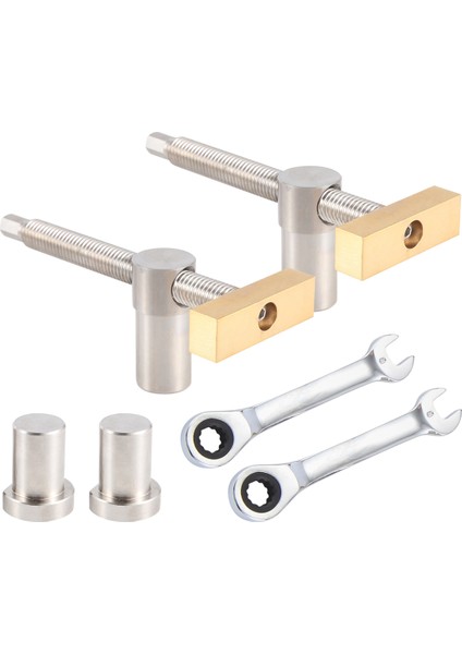 Ahşap Işleme Ayarlanabilir Masaüstü Klipsi, 4 Parça 20 mm Köpek Delikleri Durdurucu, Klips Kelepçesi, Mengene, Tezgahlar, Marangozluk ve Marangoz Aletleri (Yurt Dışından) fiyatları