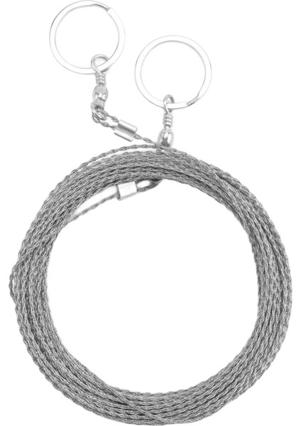 Mini Paslanmaz Çelik Tel Testere, Cep Testeresi, Taşınabilir Kamp Testeresi Tel Testere, Tel El Testeresi Tarla Testeresi Tel 10M (Yurt Dışından)