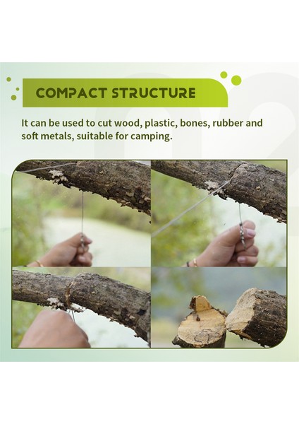 Mini Paslanmaz Çelik Tel Testere, Cep Testeresi, Taşınabilir Kamp Testeresi Tel Testere, Tel El Testeresi Tarla Testeresi Tel 10M (Yurt Dışından) indirimleri