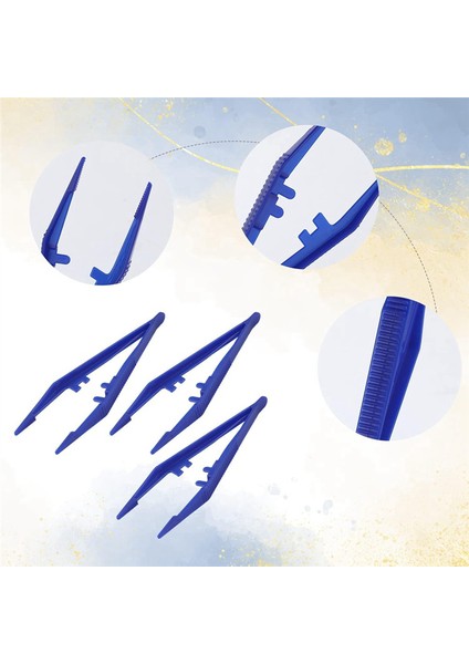 50 Adet Plastik Cımbız, Pratik El Sanatları Cımbızı Plastik Pense El Sanatları Aracı Çocuklar Için Ev Okulu Kendin Yap El Sanatları (Yurt Dışından) fırsatları