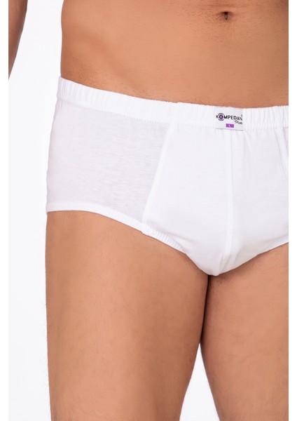 Erkek Pamuklu Süprem Slip Külot 3'lü Paket – Rahat & Dayanıklı | Beyaz K0037 fırsatları