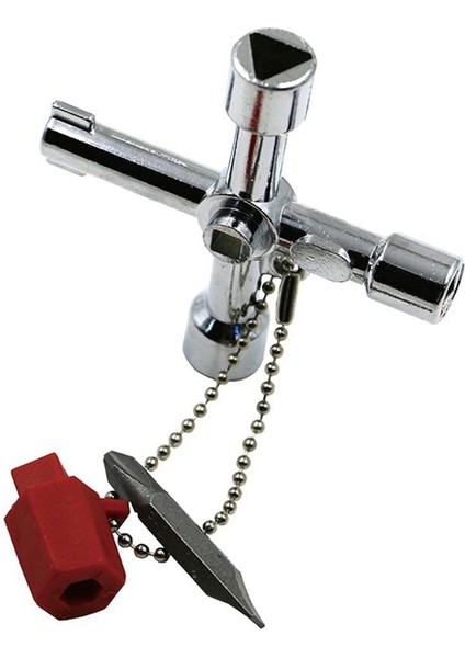 Su, Elektrik Sayacı ve Radyatör Için 4'ü 1 Arada 2 Adet Evrensel Anahtar Anahtarı (Yurt Dışından) modelleri