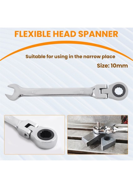 Cırcırlı Metrik Anahtar Açık Uçlu ve Halka Anahtarlar Alet 10MM (Yurt Dışından) fırsatları