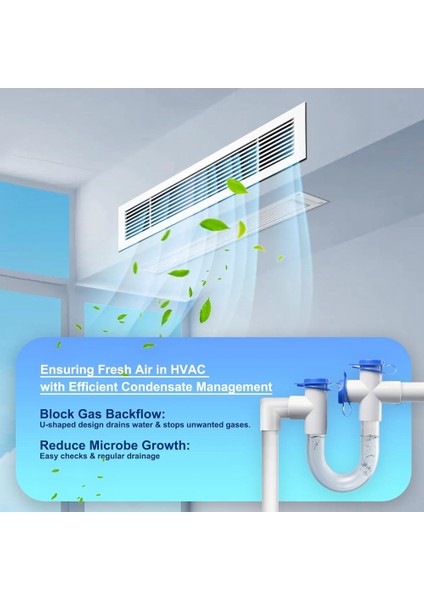 3/4 Şeffaf Pvc U Tuzak Boru Bağlantı Parçası (Yurt Dışından) fırsatları