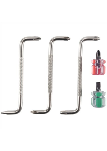 5'i 1 Arada Ofset Z Şekilli Tornavidalar Manyetik Çift Başlı Alet Seti (Yurt Dışından) fiyatları